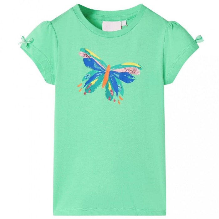 Tricou pentru copii, verde deschis, 128