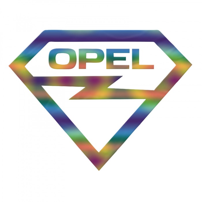 Sticker Opel Super , Autocolant Personalizat pentru Fanii Opel