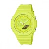 Ceas Barbatesc Casio G-Shock GA-2100-9A9ER, Carcasa 45mm, Curea Rasina, Geam Mineral, Rezistent Apa 20ATM
