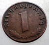2.495 GERMANIA WWII 1 REICHSPFENNIG 1940 J, Europa, Bronz