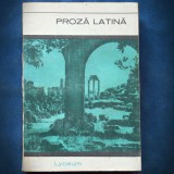 PROZA LATINA - LYCEUM