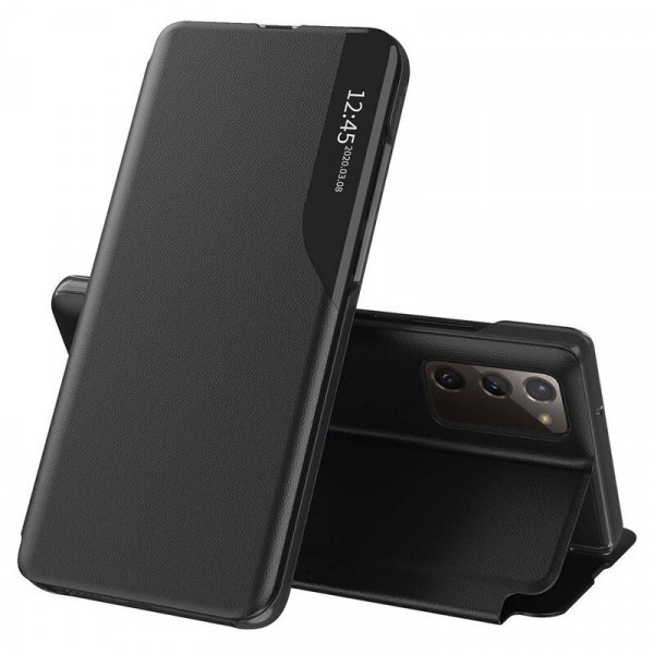 Husa pentru Samsung Galaxy S20 FE 2022 G781 / S20 FE 5G G781 / S20 FE G780, Techsuit, eFold, Neagra