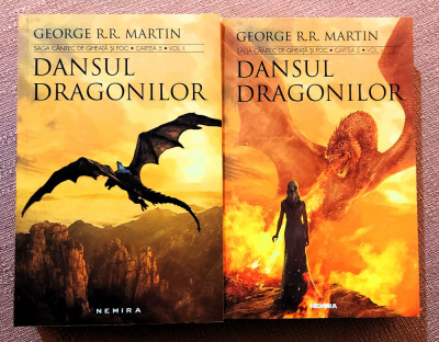 Dansul dragonilor 2 Volume. Editura Nemira, 2017 - George R.R. Martin foto