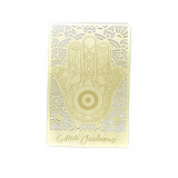 Card feng shui din metal talismanul de aur anti-gelozie 2022, Stonemania Bijou
