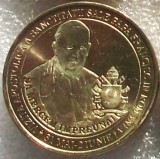 ROMANIA 50 BANI 2019 UNC necirculata - Vizita Apostolică Papa Francisc - LUCIU DE MONETARIE - DIN FISIC DE BANCA **