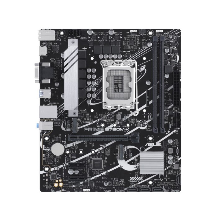 Placa de baza ASUS PRIME B760M-K LGA 1700, 2x DDR5,