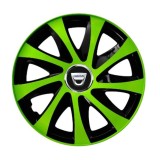 Cumpara ieftin Set 4 capace roti Extra drift green R13 pentru gama auto Dacia, Autohelix MSA