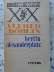 BERLIN ALEXANDERPLATZ-ALFRED DOBLIN foto