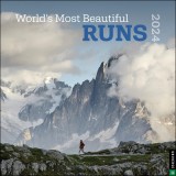 World&#039;s Most Beautiful Runs 2024 Wall Calendar