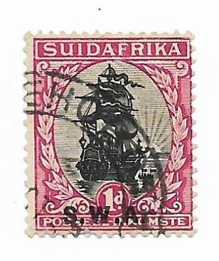 Africa de Sud - Motive locale, 1930-1945 - valoare obliterata foto