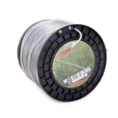 Fir rezerva motocoasa, trimmer cu insertie metalica, DUO, tip stea, 2.7 mm x 257 m, Richmann Exclusive