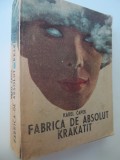 Fabrica de absolut - Karel Capek