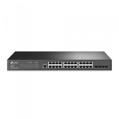 Switch TP-Link TL-SG3428, 24x 10/100/1000 Mbps, 4x Combo SFP foto