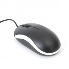 Mouse Optic Omega V2 OM07VW 1000 DPI Alb foto