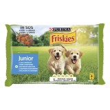 Cumpara ieftin Friskies Junior cu Pui si Morcovi in Sos, 4x85 g