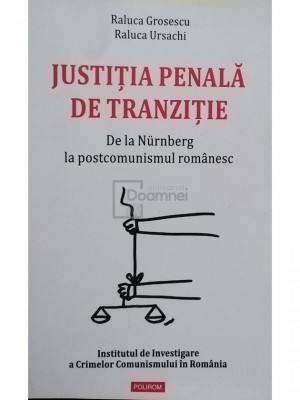 Raluca Grosescu - Justitia penala de tranzitie (editia 2009) foto