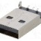 Conector USB A, pentru PCB, KEYSTONE - 931