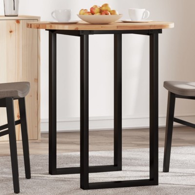 vidaXL Blat de masă rotund, &amp;Oslash;70x2 cm, lemn masiv de acacia 4008697 foto
