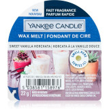 Yankee Candle Sweet Vanilla Horchata ceară pentru aromatizator 22 g