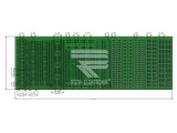 Placă Universală Dublă Față ROTH ELEKTRONIK RE716001-LF 72x213mm