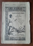 Revista Albina nr.10/1915, pagina copiilor Mos Glumici, cu 4 ilustratii de Lelea Frasina