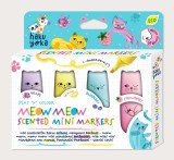 Cumpara ieftin Set 4 Mini Markere Parfumate - Meow Meow