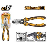 Cleste taietor cablu 8/200 mm - Ingco HCCB0208