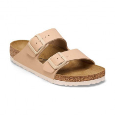 Birkenstock papuci Arizona femei, culoarea bej, 1027723