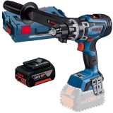 Bosch GSR 18V-150 C + GBA - Masina de gaurit si insurubat 150 Nm valiza speciala + Acumulator Li-Ion 18 V 5 Ah