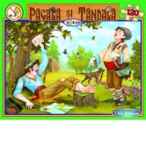 Puzzle 120 piese Pacala si Tandala