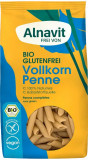 Penne din orez integral fara gluten, bio, 250g Alnavit