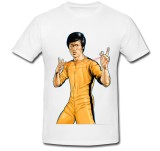 Tricou &quot; Bruce Lee gold &quot;