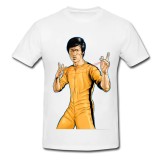 Tricou &quot; Bruce Lee gold &quot;