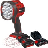 Einhell TE-CL 18/2500 LiAC PXC + Starter Kit + Twinpack - Lampa/Lanterna + Set 1 acumulator si incarcator Li-Ion 18 V 2.5 Ah + Set 2 acumulatori Li-Io