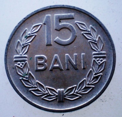 1.769 ROMANIA RPR 15 BANI 1960 foto