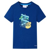Tricou pentru copii, albastru &icirc;nchis, 140