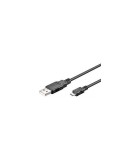 Cablu USB 2.0 - micro USB 0.3m negru Goobay