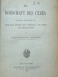 Carte veche Die Botschaf des Czars Adolf von Sacken 1899