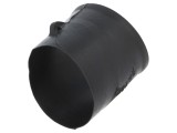 Fiting termocontractibil fără adeziv unghi 13mm negru