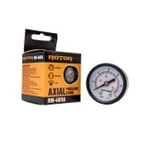 Manometru axial pentru apa 0-6 bar, 40 mm, conexiune 1/4, Rotor