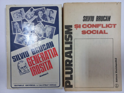 SILVIU BRUCAN- GENERATIA IROSITA (1992)+PLURALISM SI CONFLICT SOCIAL (1990) foto