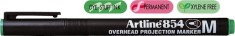 Ohp Permanent Marker Artline 854, Varf Mediu - 1.0mm - Verde foto