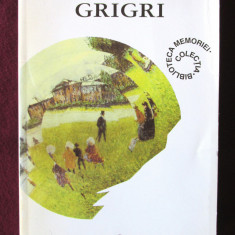 "GRIGRI", Grigore Ghica, 1998. Colectia BIBLIOTECA MEMORIEI