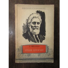 STUDII LITERARE -GARABET IBRAILEANU