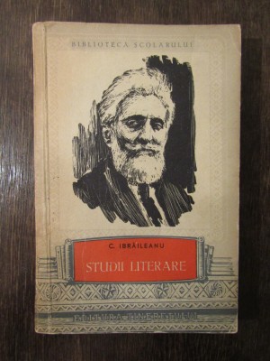 STUDII LITERARE -GARABET IBRAILEANU foto