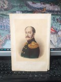 Nicolaus I, Kaiser von Russland, Nicolae I, țarul Rusiei, Nicholas I of Russia, 1854, cromolitografie, 181