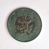 Moneda Germania Federala 5 Mark 1986 aniversare 600 ani Universitatea Heidelberg, Europa