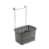 Cos depozitare din plastic SF003.02, gri, prindere pe usa