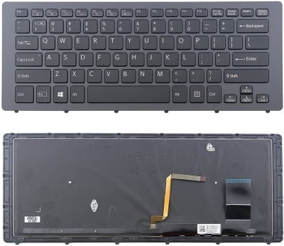 Tastatura Laptop, Sony, Vaio SVF15N, iluminata, layout US foto