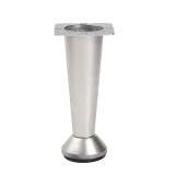 Cumpara ieftin Picior mobila metal drept saten, 120 mm